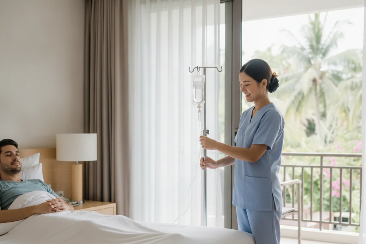 Food Poisoning Recovery IV Drip